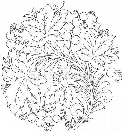 Роспись тарелок и посуды. Техники росписи тарелок акриловыми красками 04