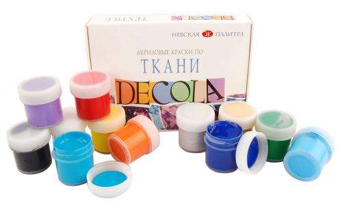 Краски для ткани водостойкие. Акриловые краски