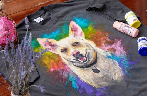 Краски акриловые для ткани. Акриловые краски для ткани 03