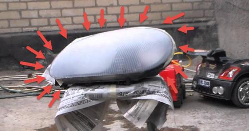 Почему нельзя красить фары лаком. Покрытие фар лаком: виды, бренды и инструкция по нанесению