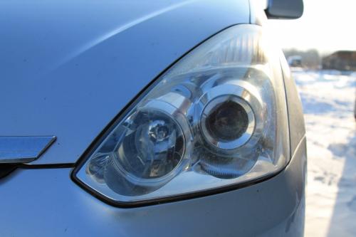 Полировка фар лаком. 