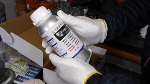 Восстановление фар горелкой. Процесс химической полировки