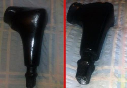 Ручка КПП из эпоксидной смолы. Самодельная ручка КПП