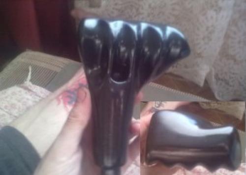 Ручка КПП из эпоксидной смолы. Самодельная ручка КПП