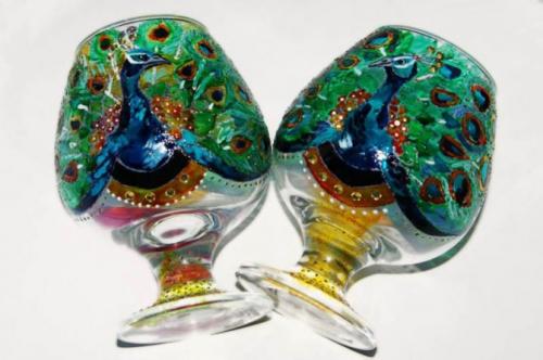 Витражные краски на оргстекле. Краски по стеклу