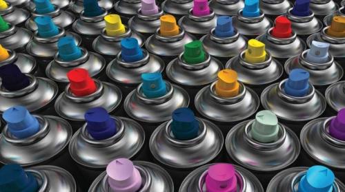 Краска акриловая в баллончиках. Как использовать аэрозольную акриловую краску