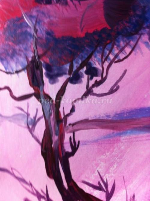 Рисунки акриловыми красками для начинающих поэтапно. 7 основных техник рисования акварелью, акрилом, гуашью 27