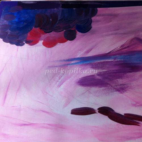 Рисунки акриловыми красками для начинающих поэтапно. 7 основных техник рисования акварелью, акрилом, гуашью 23