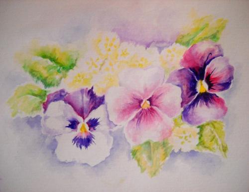 Рисунки акриловыми красками для начинающих поэтапно. 7 основных техник рисования акварелью, акрилом, гуашью