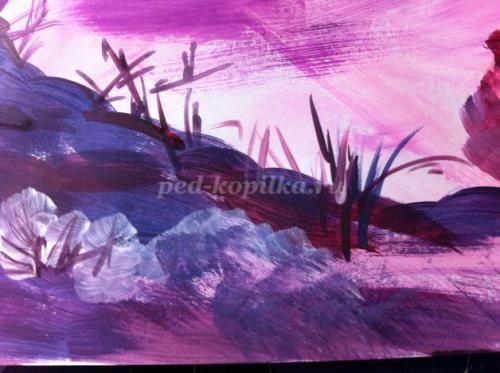 Рисунки акриловыми красками для начинающих поэтапно. 7 основных техник рисования акварелью, акрилом, гуашью 25