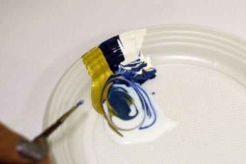 Роспись стекла акриловыми красками для начинающих. Роспись стекла акриловыми красками