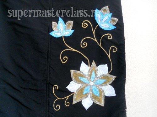 Как рисовать акриловыми красками на одежде. Изучаем роспись по ткани акриловыми красками в мастер-классе