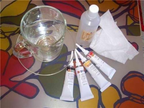 Можно ли рисовать акриловыми красками по стеклу. Советы для новичков 03