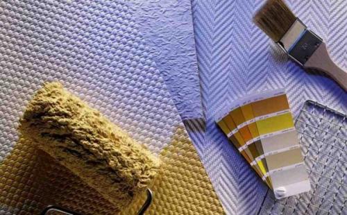 Краска для обоев цвета. Какие обои можно красить – список