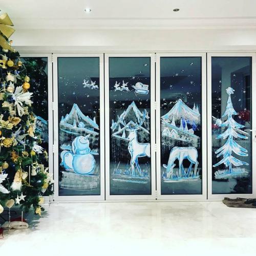 Какими красками можно рисовать на окне. Выбираем способ украшения окна