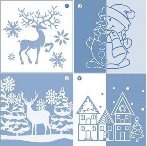 Какими красками можно рисовать на окне. Выбираем способ украшения окна