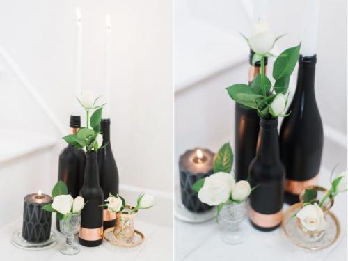 Как покрасить бутылку для декора. Мастер-класс №1: Стильно и просто