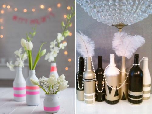 Как покрасить бутылку для декора. Мастер-класс №1: Стильно и просто