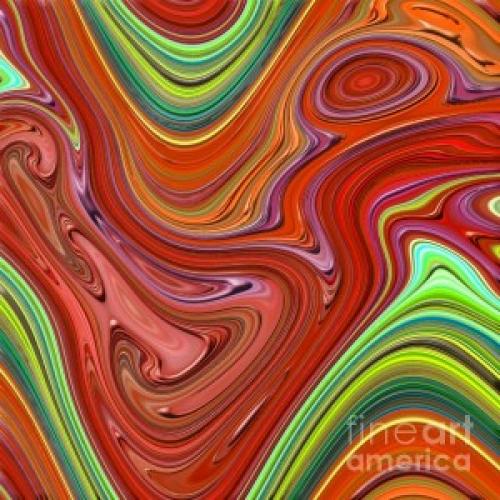 Акриловые краски густые.