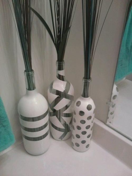 Как покрасить стеклянную бутылку акриловой краской. Краска для стеклянной бутылки