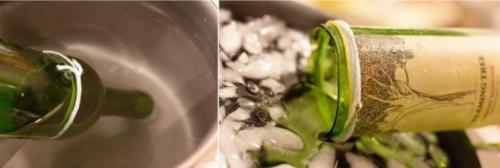 Чем покрасить стеклянную бутылку. Мастер-класс № 3: как обрезать бутылку и сделать из нее вазу, подсвечник и другие предметы декора