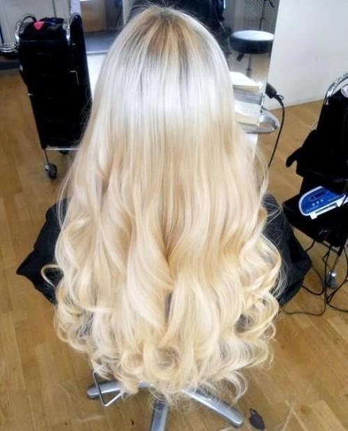 Молочный цвет волос: оригинальные тренды