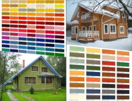 Каким цветом покрасить деревянный дом. В какой цвет выкрасить фасад?