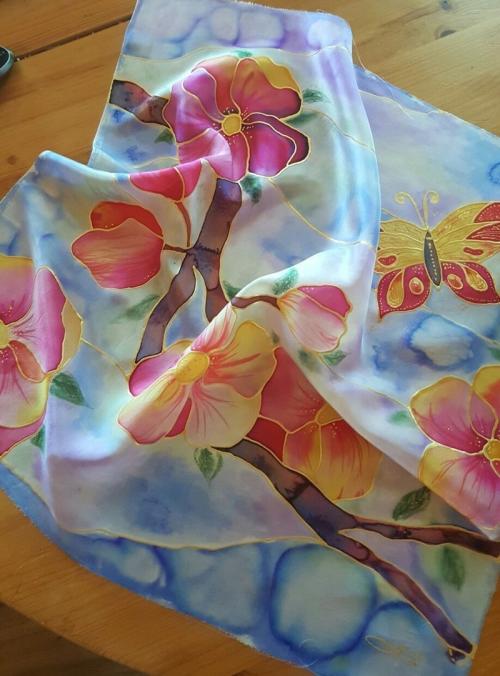 Роспись по ткани батик. Техника батик — подробный обзор, инструкции, схемы, рекомендации. Фото готовых работ + отзывы мастериц