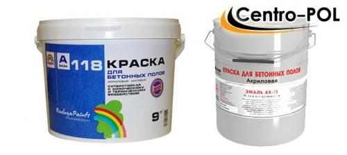 Краска акриловая для бетонных полов износостойкая вдс-30. Акриловые краски