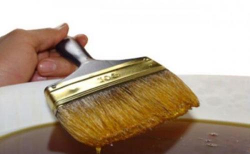 Олифа перед покраской. Особенности и недостатки олифы