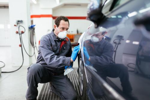 Грунтование автомобиля перед покраской акрилом. Как грунтуют кузова на заводах 02