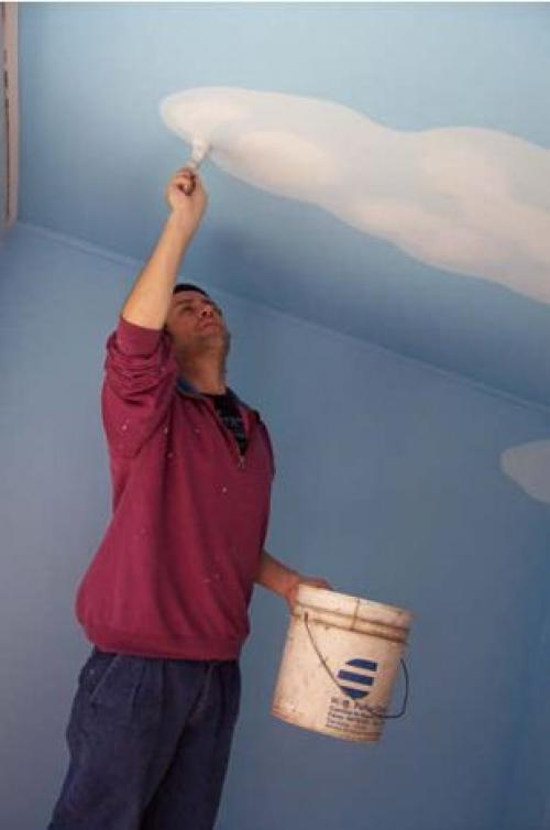 Покраска гипсокартона без нанесения шпаклевки. Технология покраски ГКЛ без шпаклевки 04 Покраска гипсокартона без нанесения шпаклевки. Технология покраски ГКЛ без шпаклевки 04